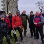 Training outdoors team ready to go