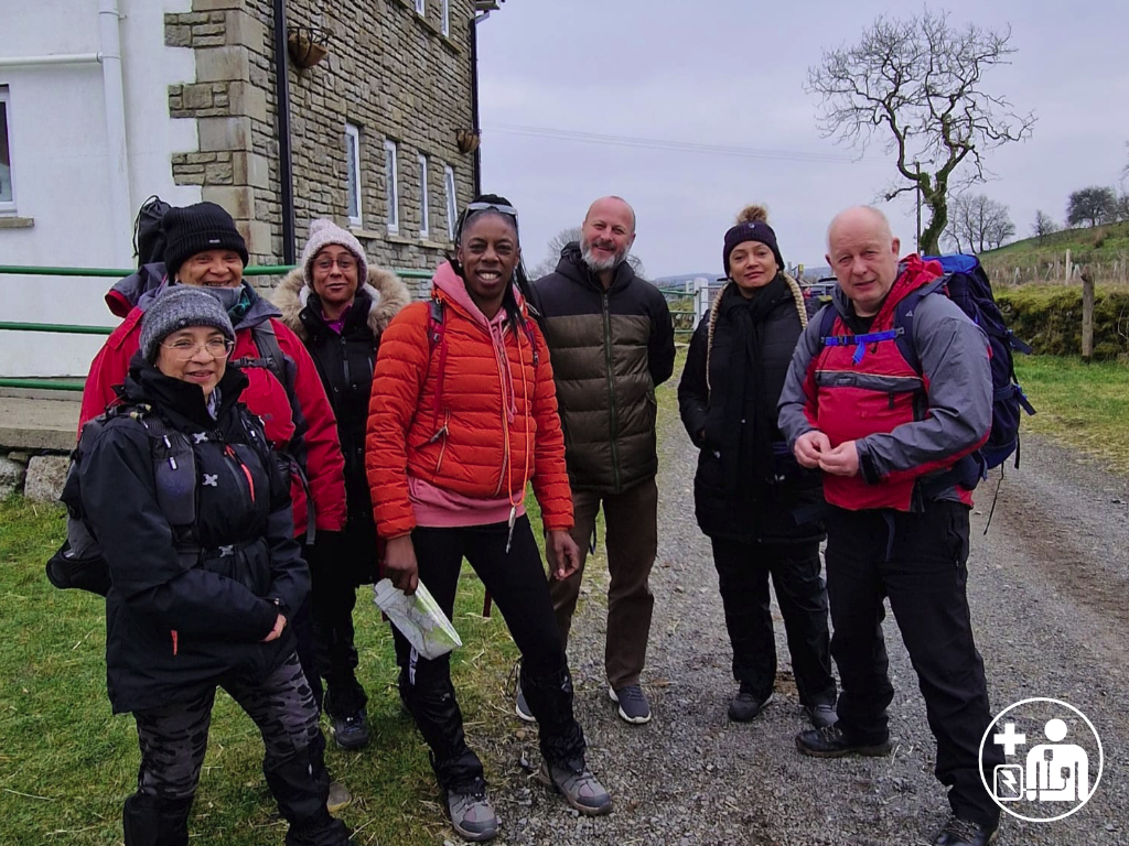 Training outdoors team ready to go