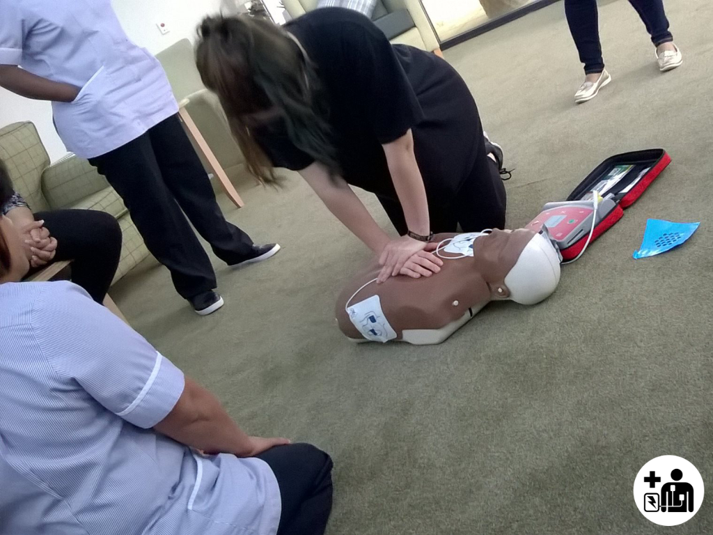 BLS AED training care home