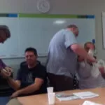 First Aid Training in class room